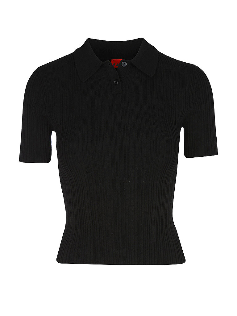 HUGO Poloshirt SAREPLETTE schwarz | S