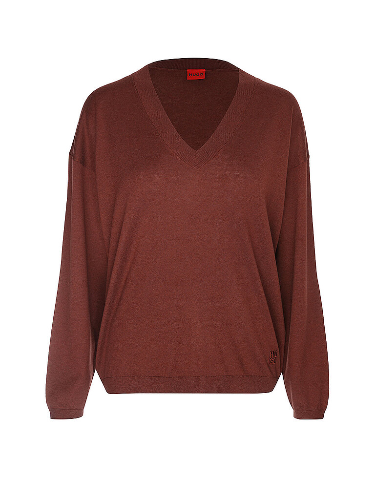 HUGO Pullover SESSARINA  braun | L
