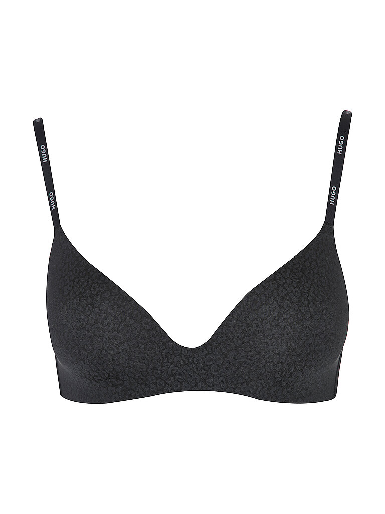 HUGO BH ohne Bügel SHADOW black schwarz | L