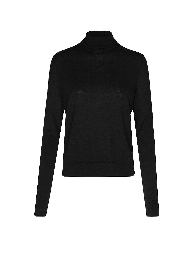 HUGO Rollkragenpullover SEDENNINA schwarz | S