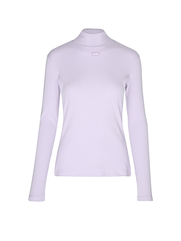 HUGO Langarmshirt  lila | L
