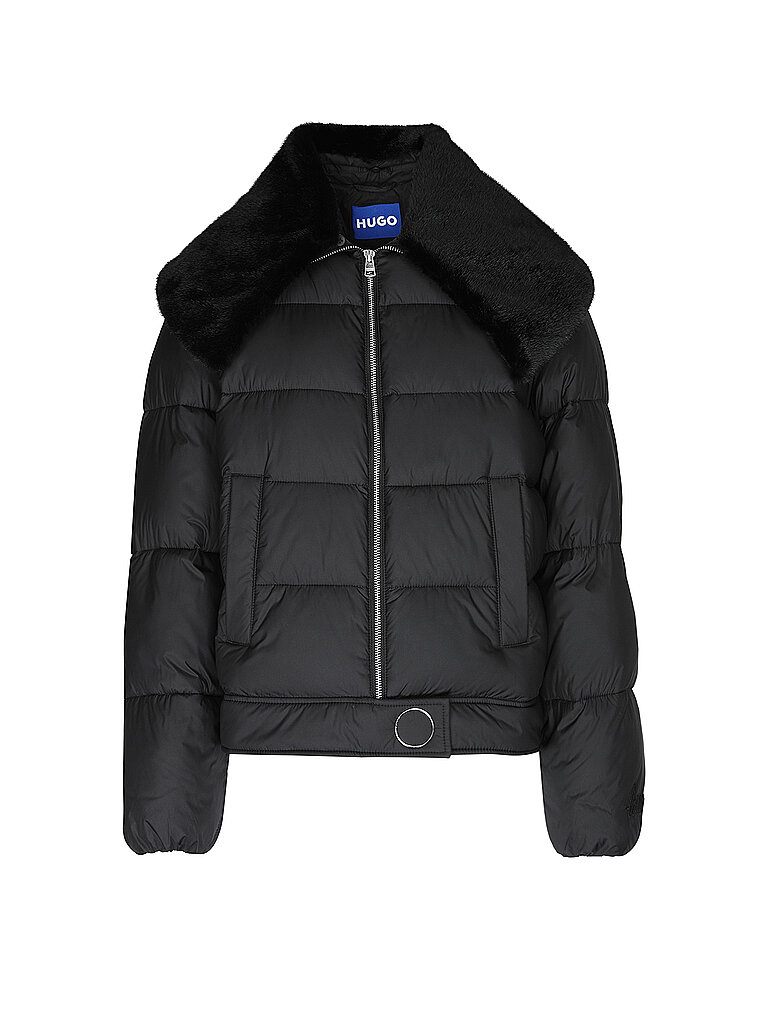 HUGO Steppjacke FLEUV-1_B schwarz | S