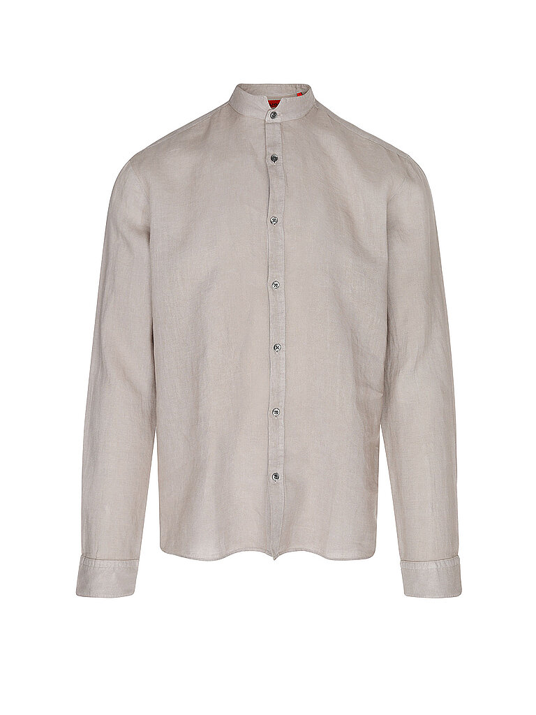 HUGO Hemd ELVORY hellbraun | L