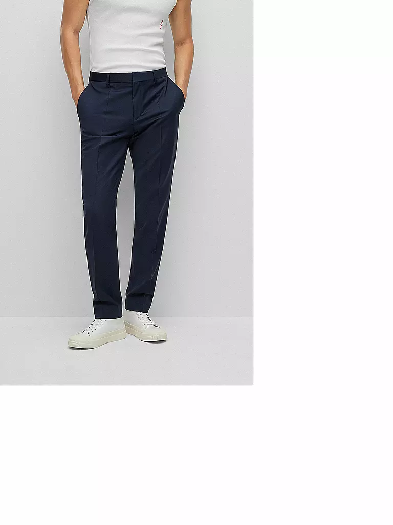 HUGO | Anzughose Slim Fit GENTLIN | blau