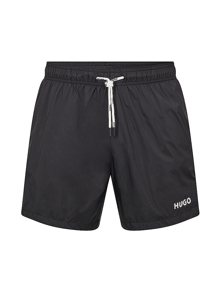 HUGO | Badeshorts HAITI | schwarz
