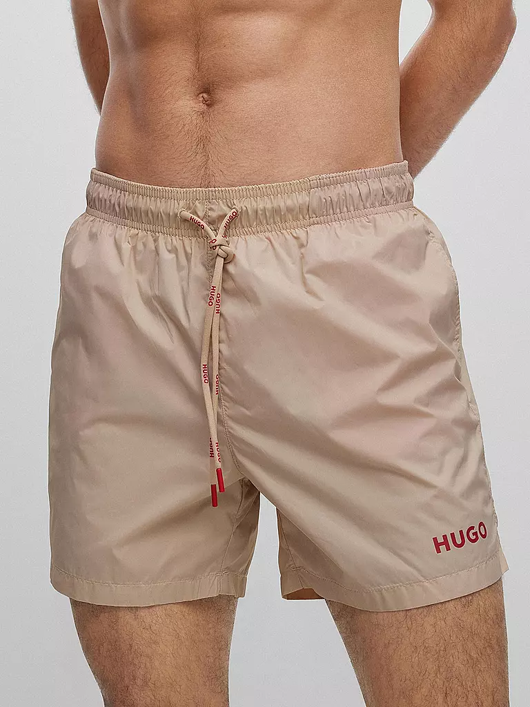 HUGO | Badeshorts HAITI | beige