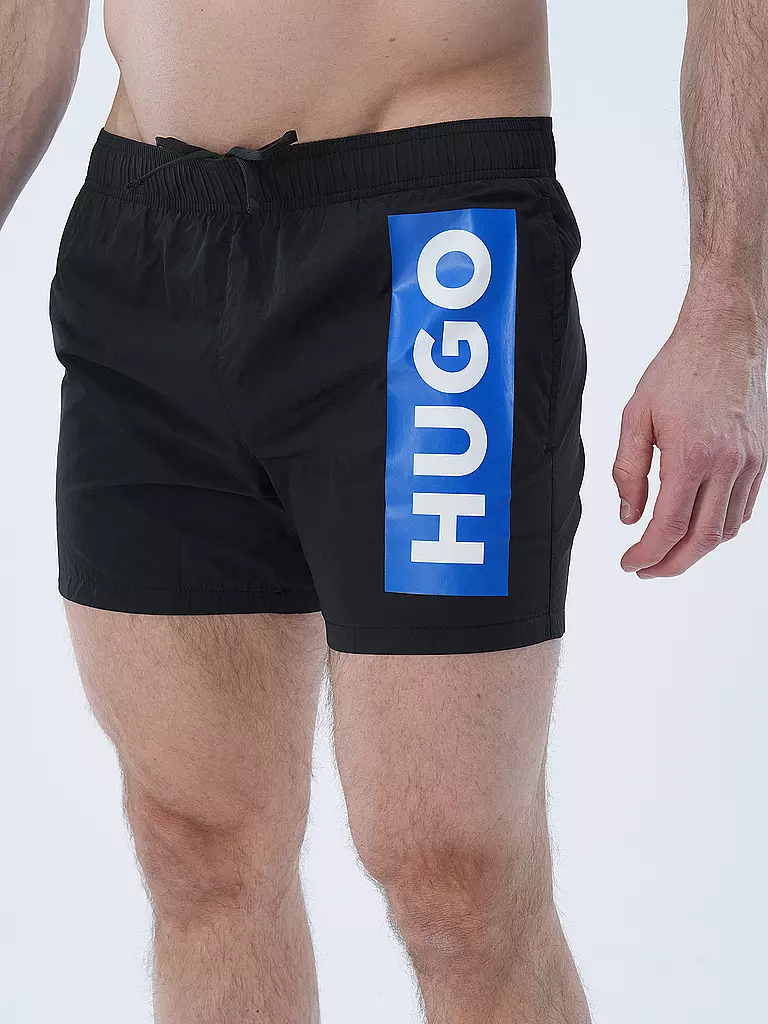 HUGO | Badeshorts OKKO  | schwarz