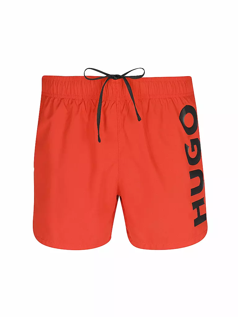 HUGO | Badeshorts | rot