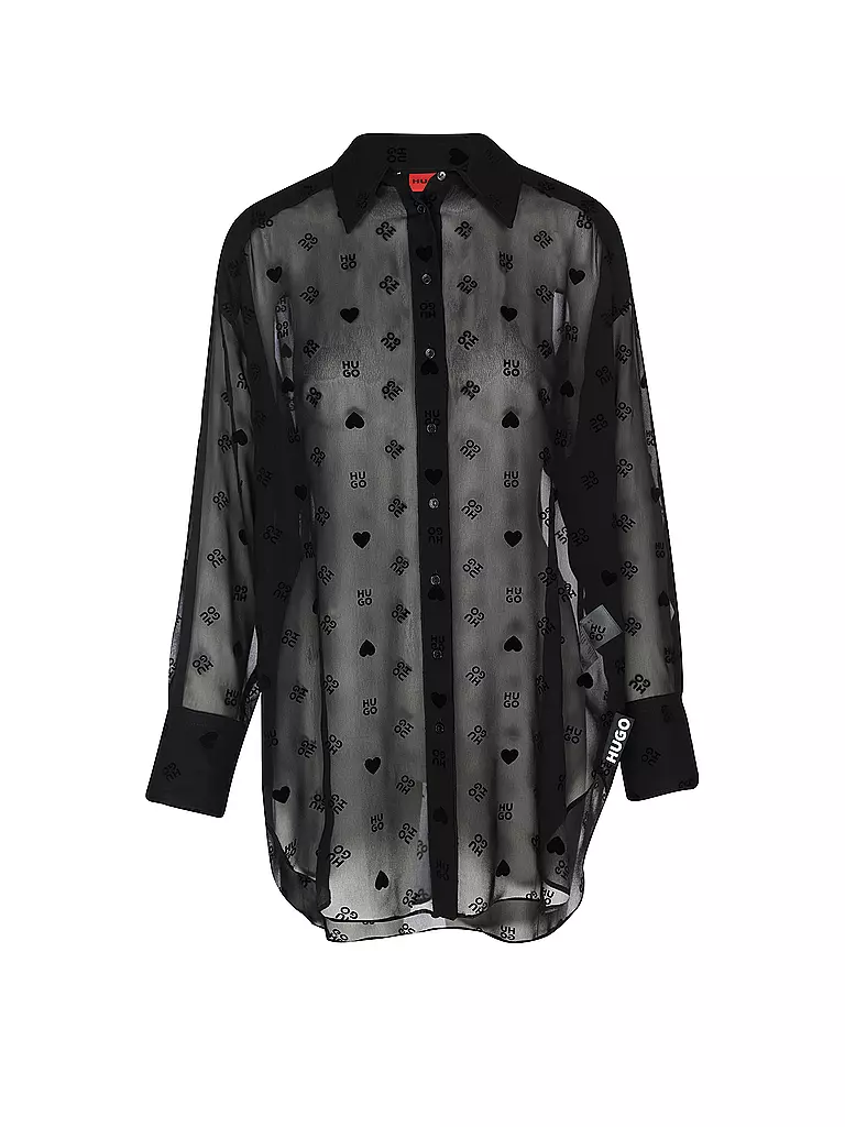HUGO | Bluse ENNIA | schwarz