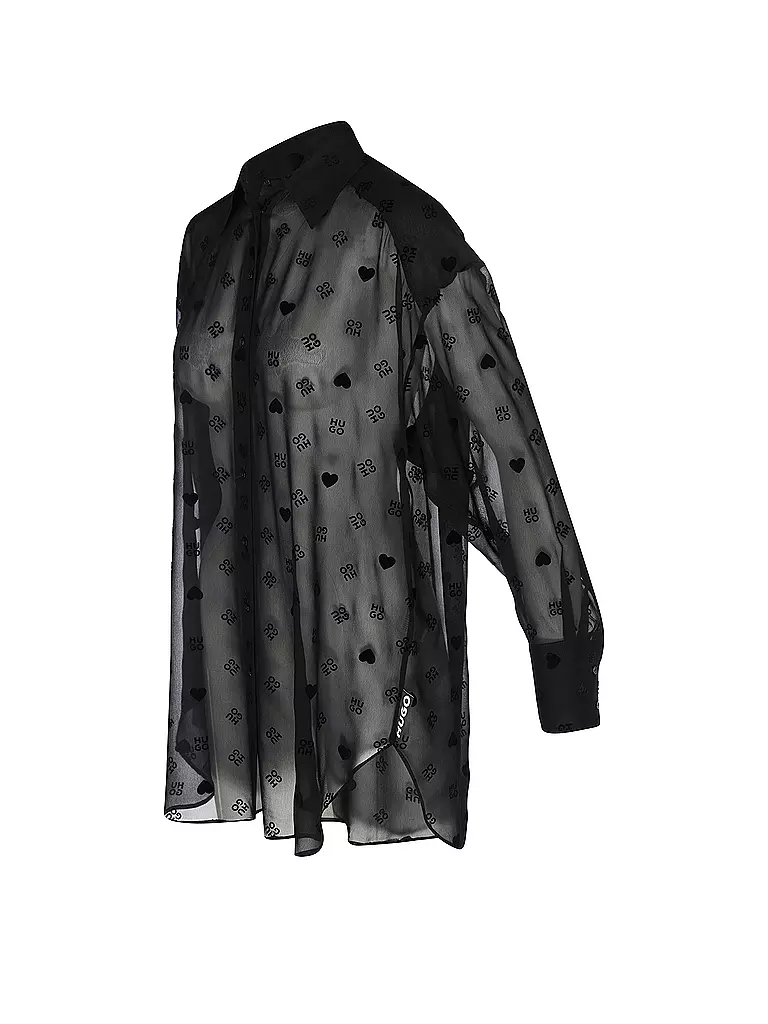 HUGO | Bluse ENNIA | schwarz