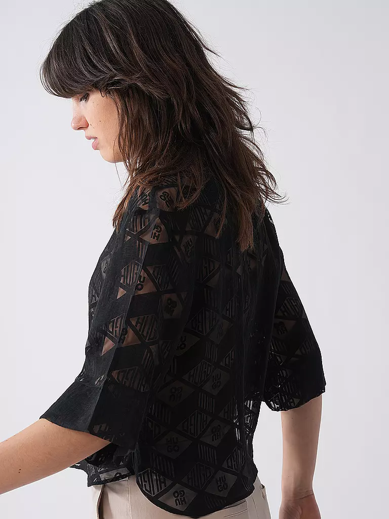 HUGO | Bluse EPHRAIMA | schwarz