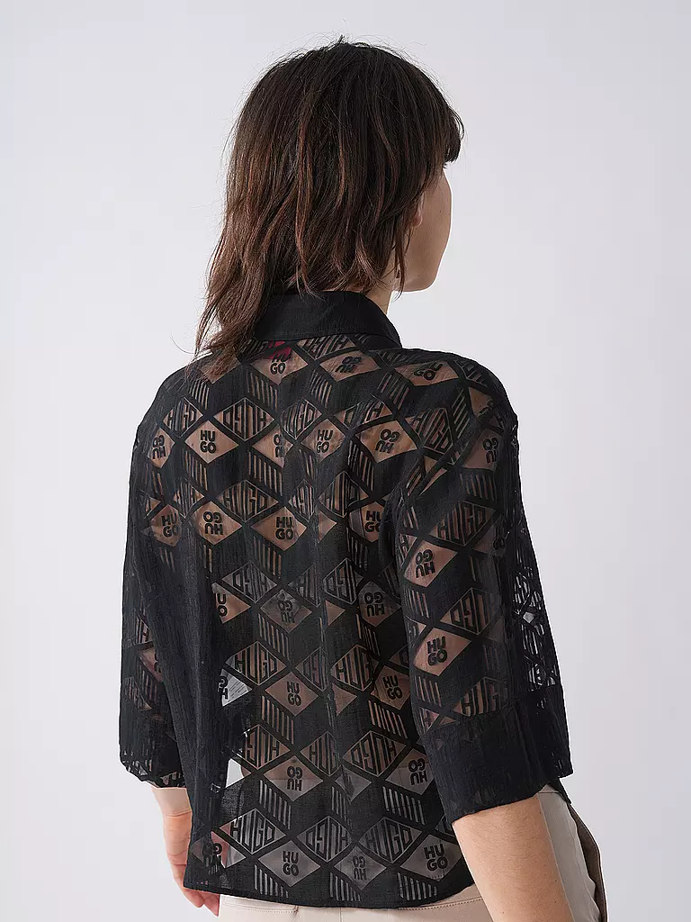 HUGO | Bluse EPHRAIMA | schwarz