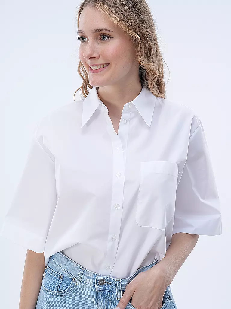 HUGO | Bluse EVONA | weiss