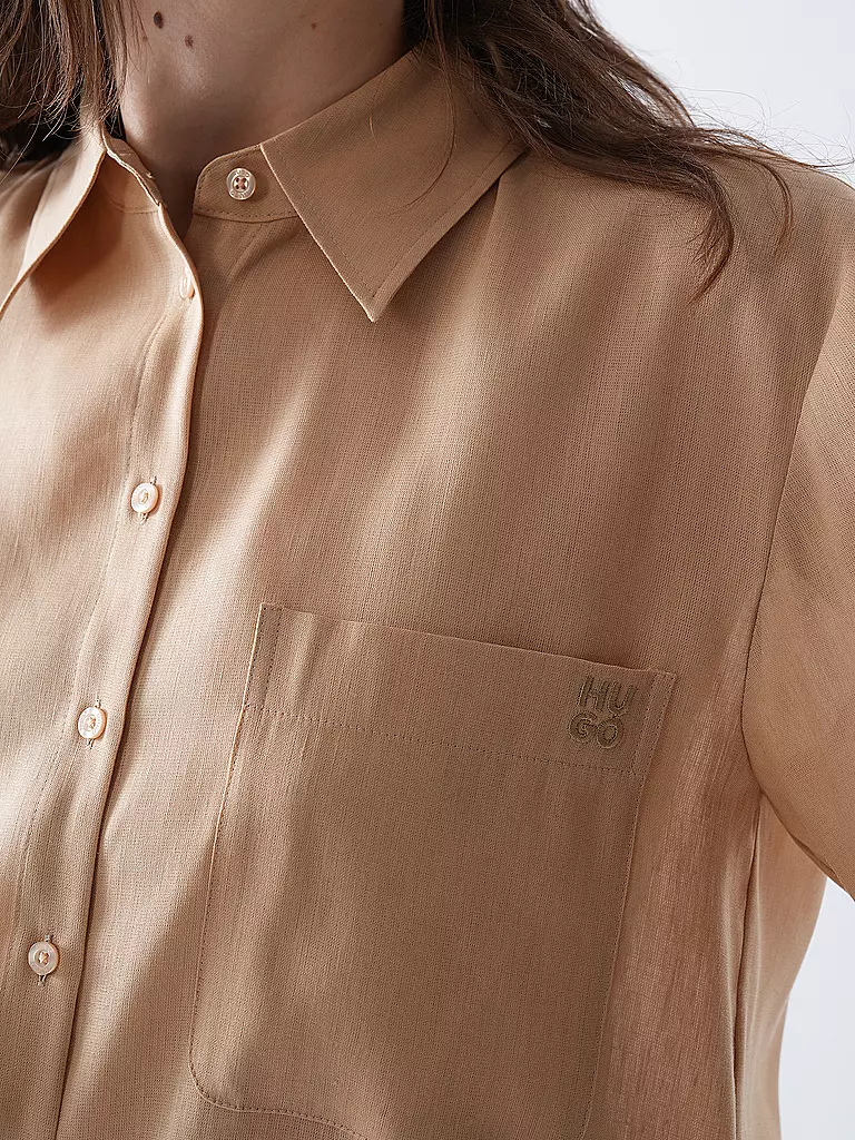 HUGO | Bluse EVONA | beige