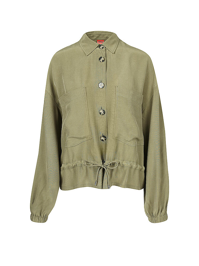 HUGO | Bluse Utility Emanlyn | olive