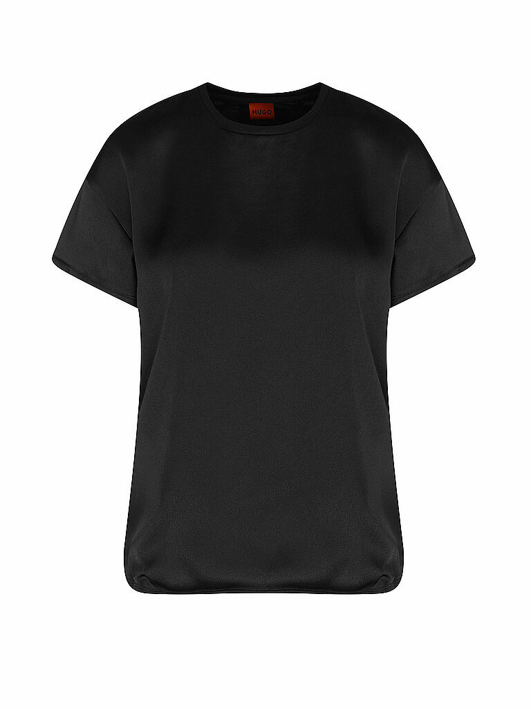 HUGO | Blusenshirt  | schwarz