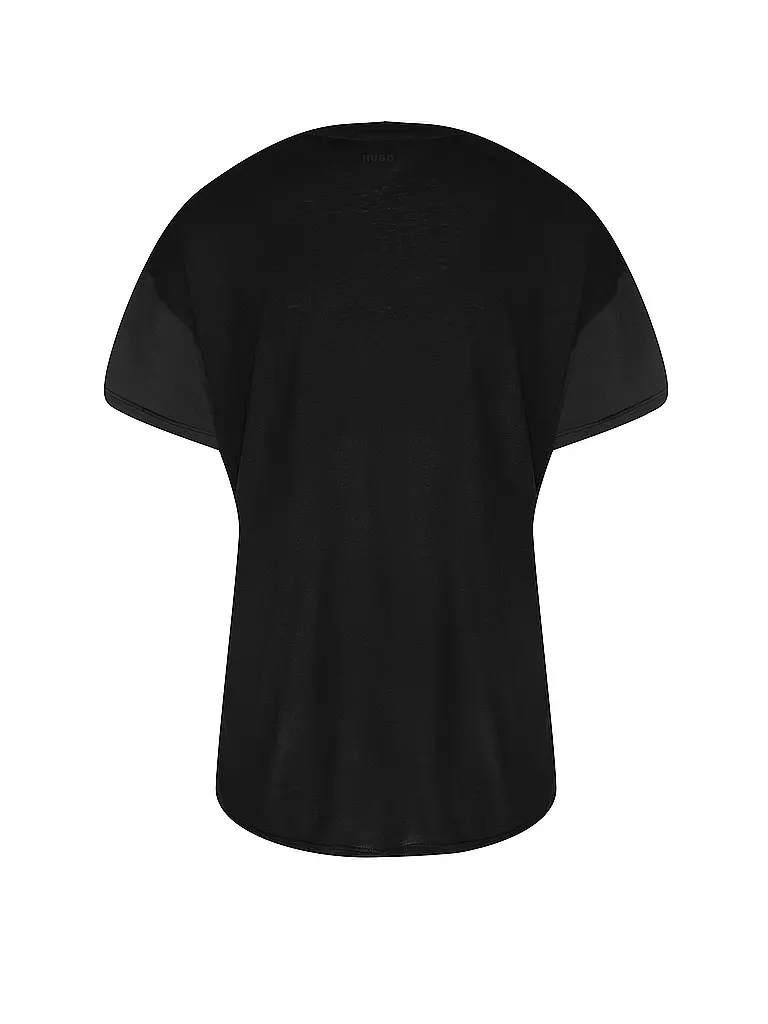 HUGO | Blusenshirt  | schwarz