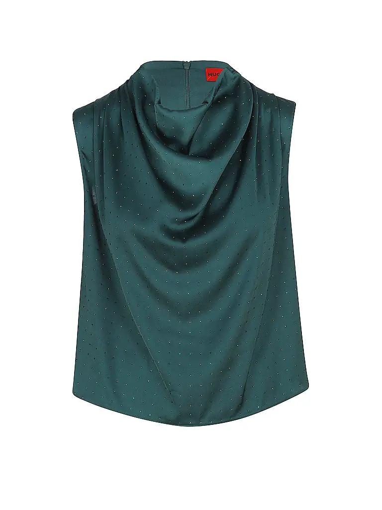 HUGO | Blusenshirt CASMINI-1 | dunkelgrün