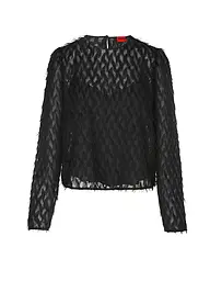 HUGO | Blusenshirt CUSANI-1 | schwarz