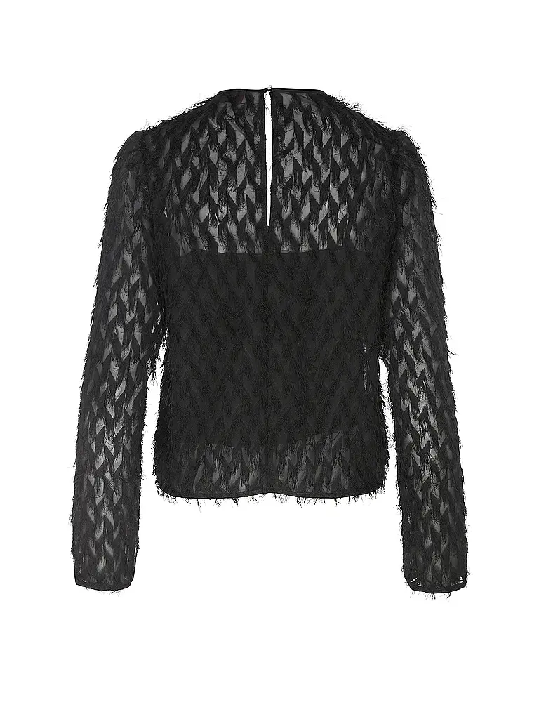 HUGO | Blusenshirt CUSANI-1 | schwarz
