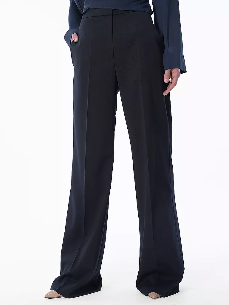 HUGO | Businesshose Regular Fit HIMIA | schwarz