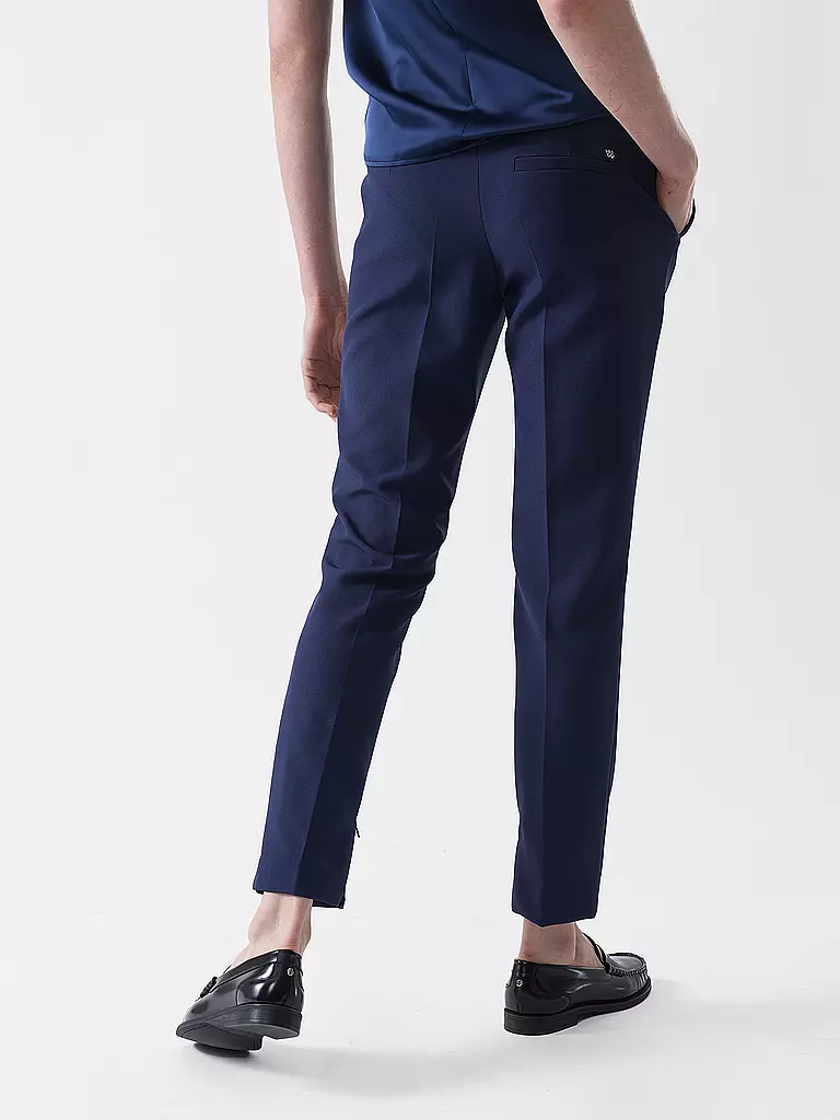 HUGO | Businesshose | dunkelblau
