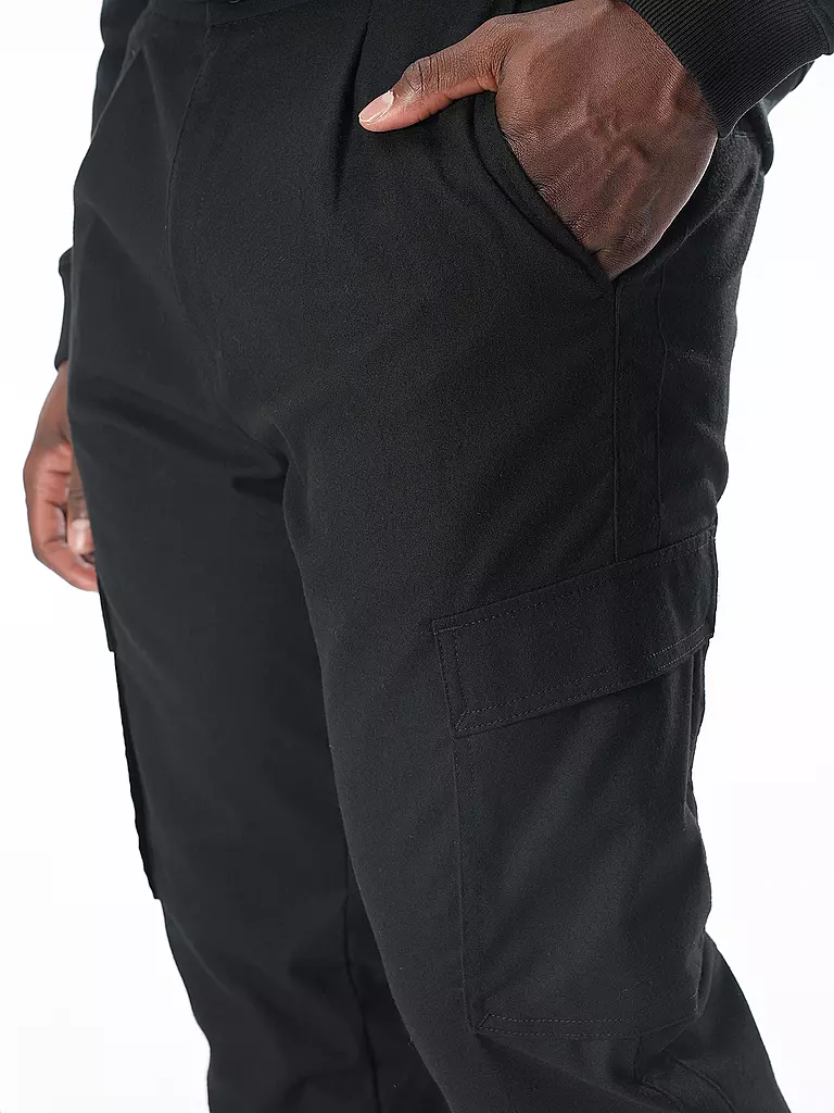 HUGO | Cargohose GLAVIN  | schwarz