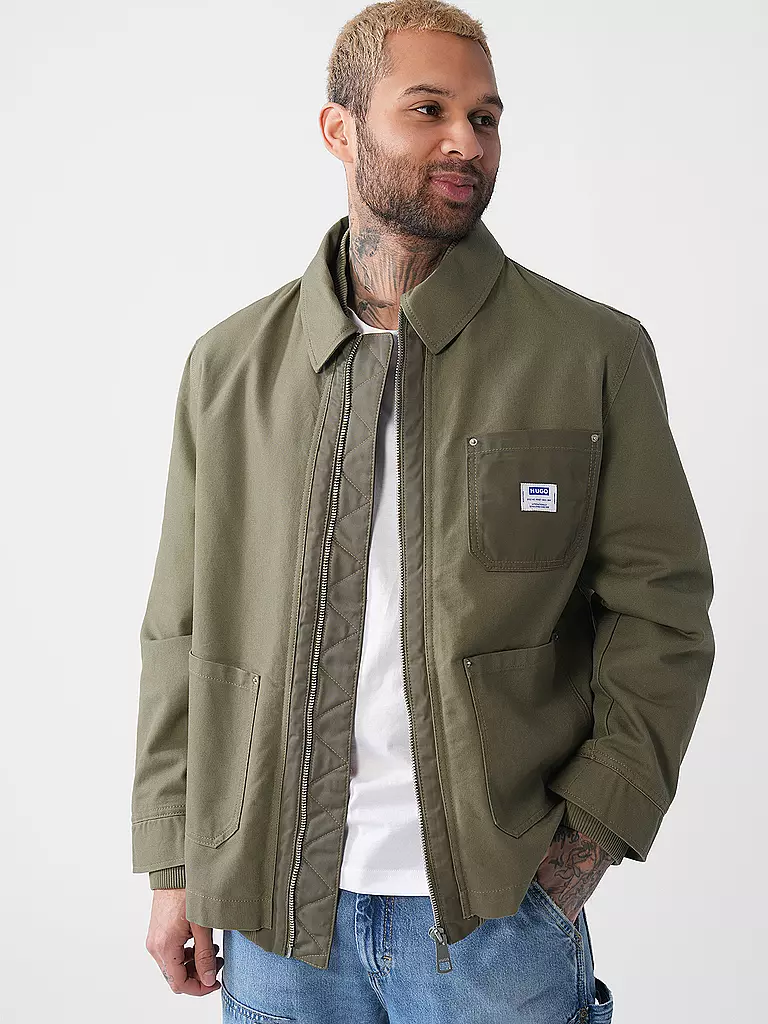 HUGO | Fieldjacket BOSTER | olive