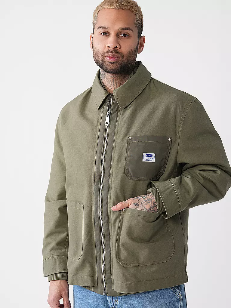 HUGO | Fieldjacket BOSTER | olive