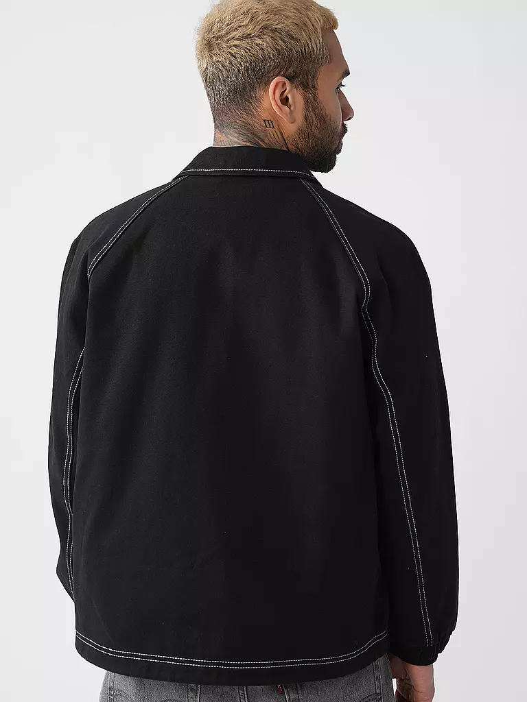 HUGO | Fieldjacket BUJO | schwarz