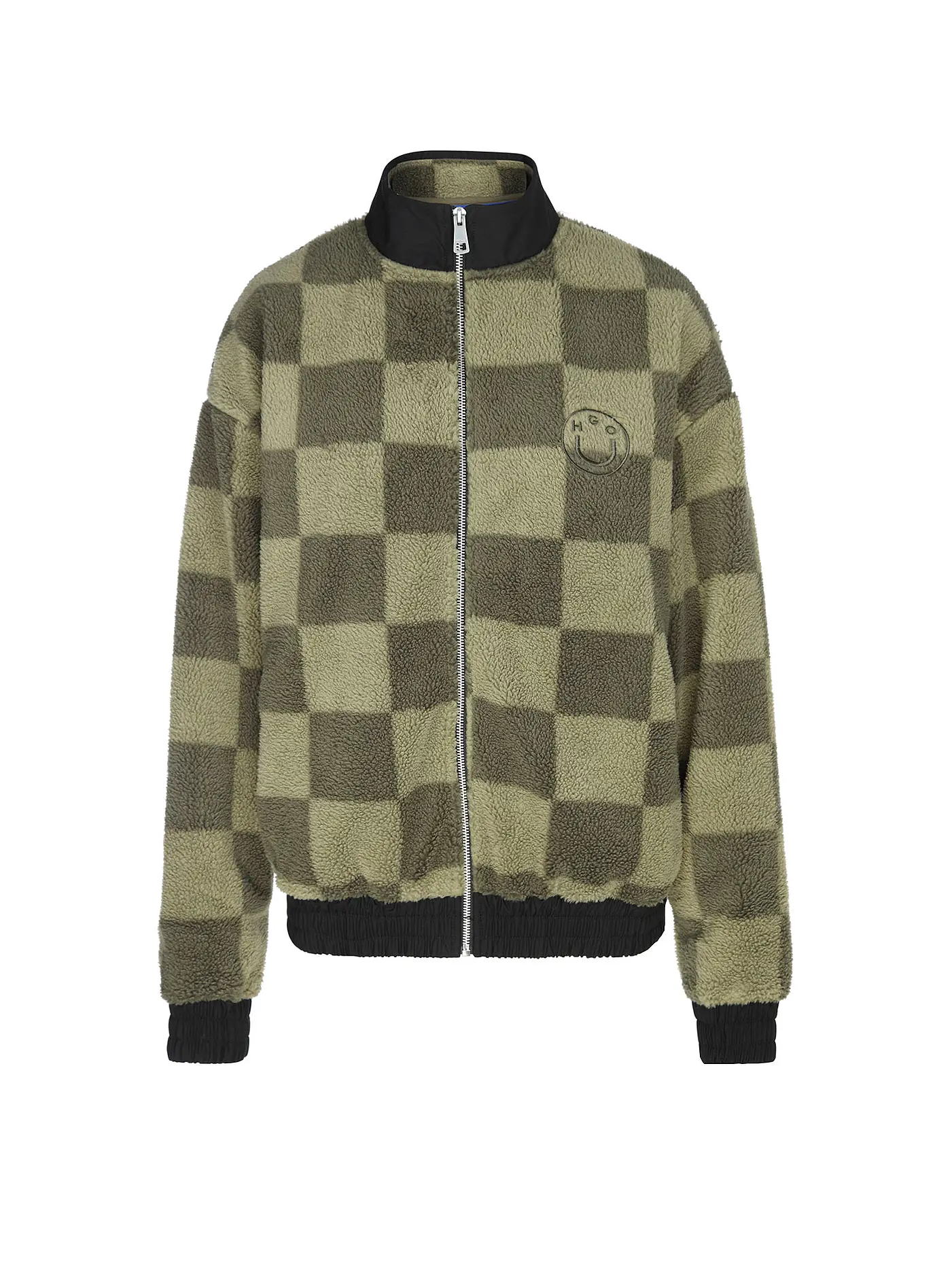 HUGO | Fleecejacke NALISO | olive
