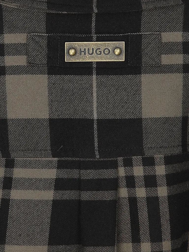 HUGO | Hemd Regular Fit EGRIN | grau