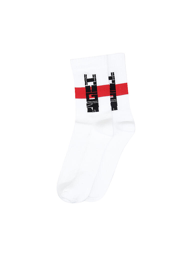 HUGO | Herren Socken 2er Pkg Weiss | weiß