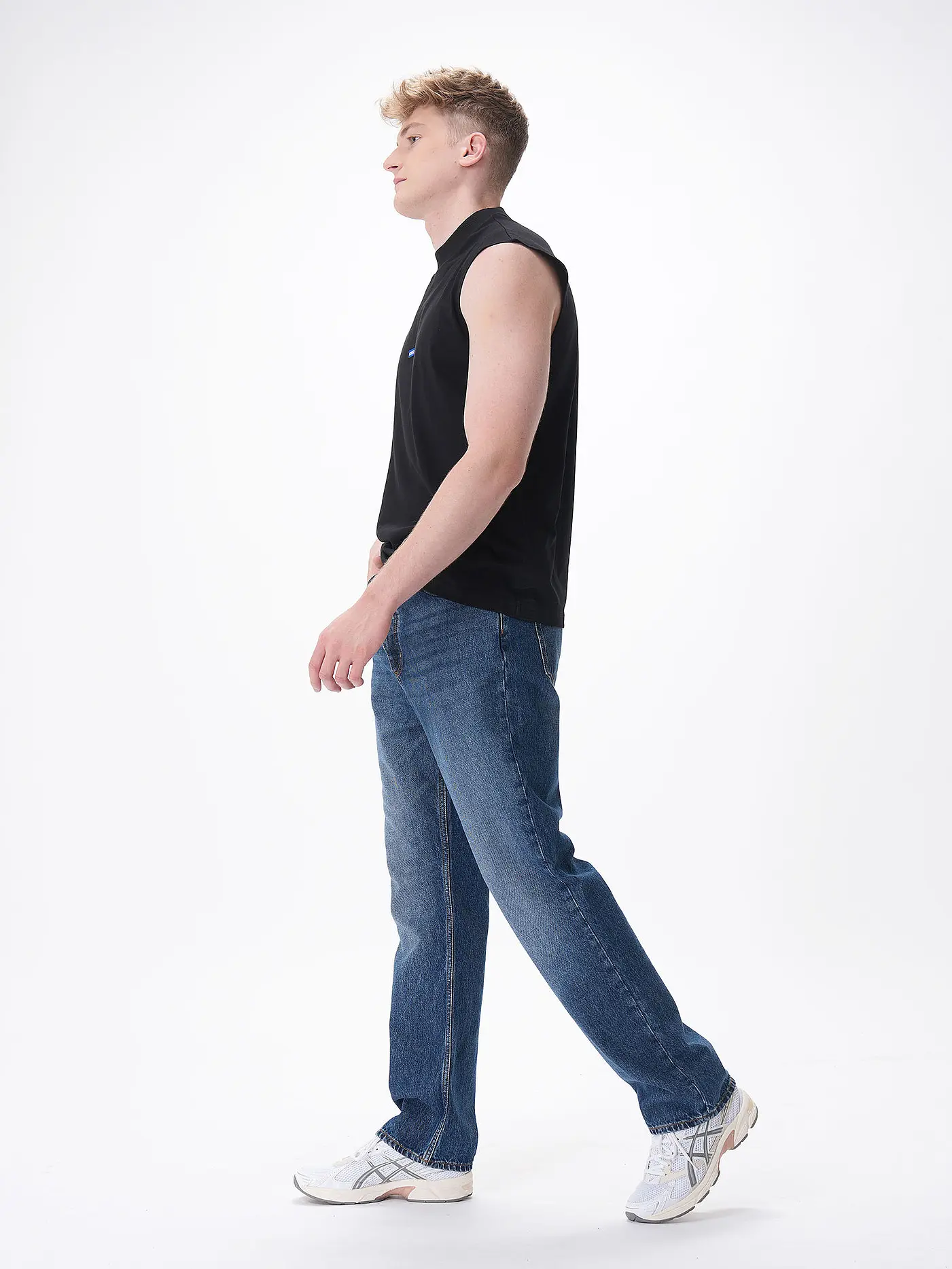 HUGO | Jeans Baggy NATE  | dunkelblau