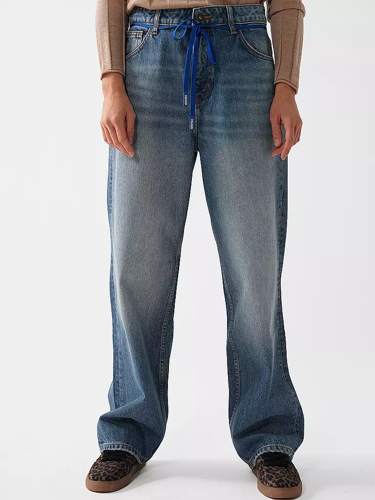 HUGO | Jeans Loose Fit LENI | blau