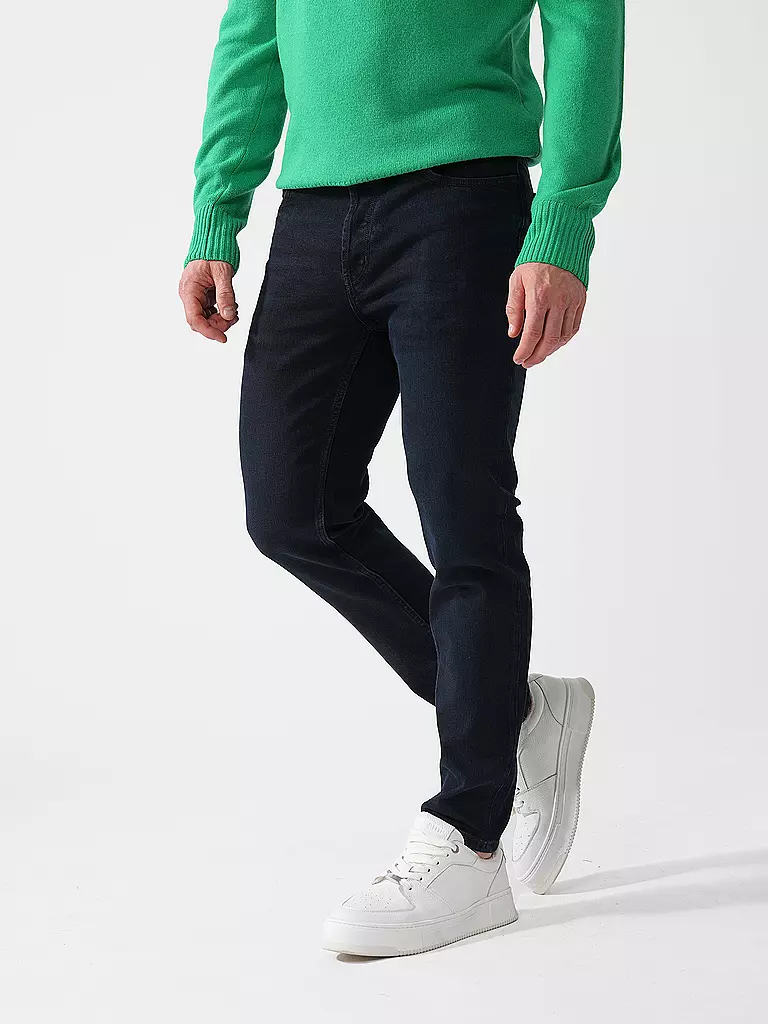 HUGO | Jeans Tapered Fit | dunkelblau