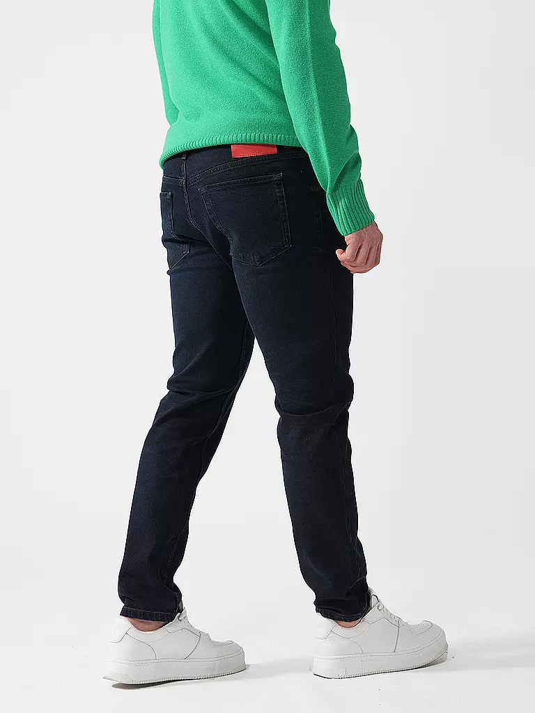 HUGO | Jeans Tapered Fit | dunkelblau