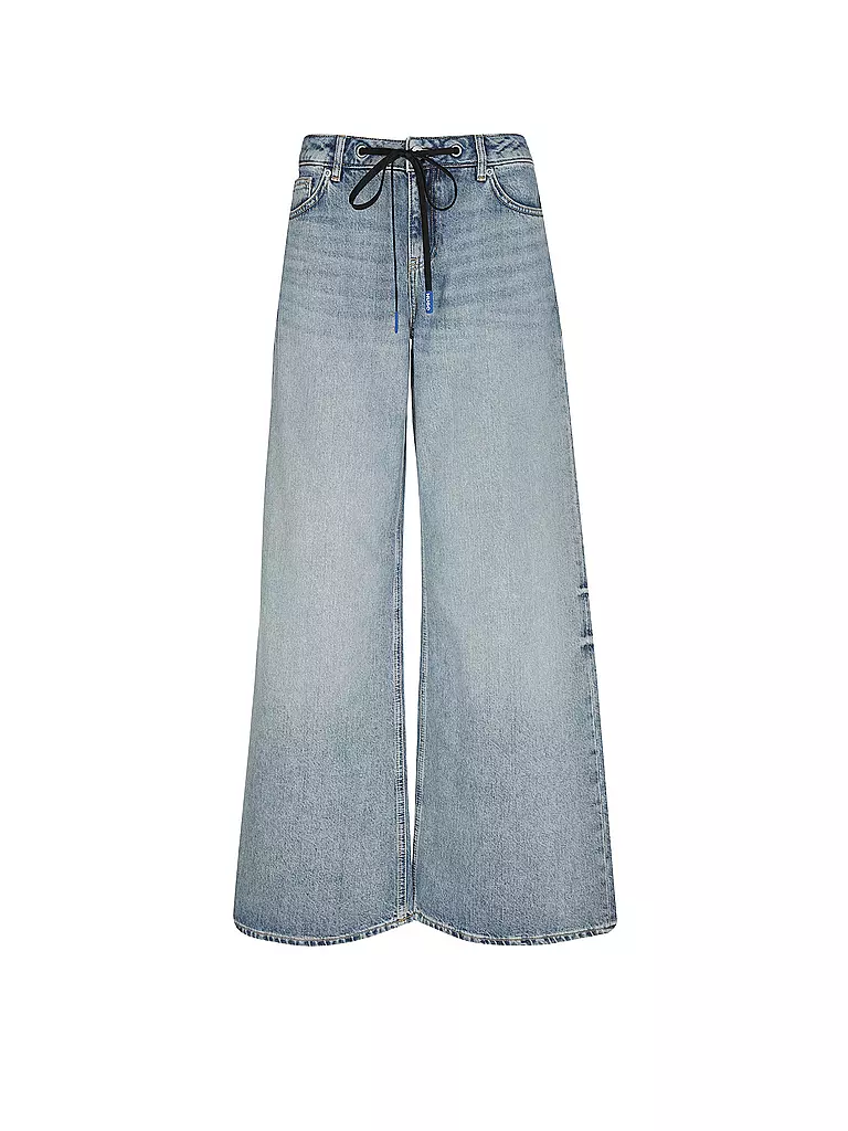 HUGO | Jeans Wide Leg GOBANA_B | blau