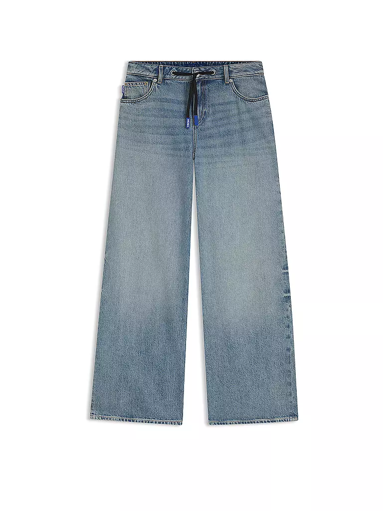 HUGO | Jeans Wide Leg GOBANA_B | blau