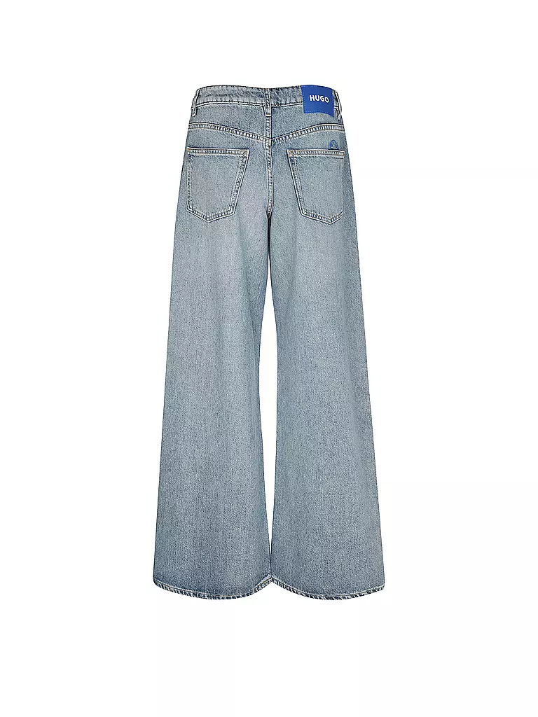 HUGO | Jeans Wide Leg GOBANA_B | blau
