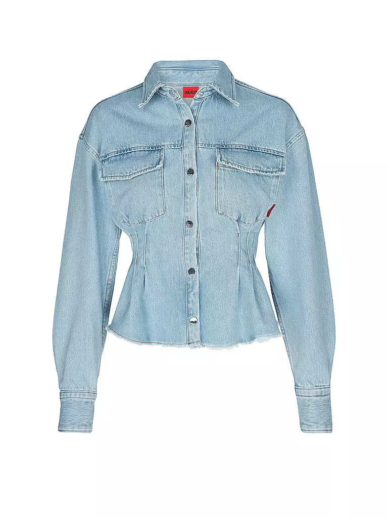 HUGO | Jeansbluse ESTELLY | blau