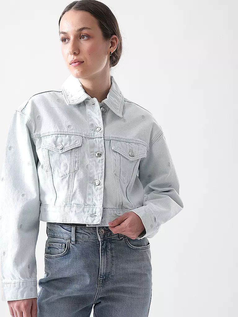 HUGO | Jeansjacke GALATEA  | hellblau