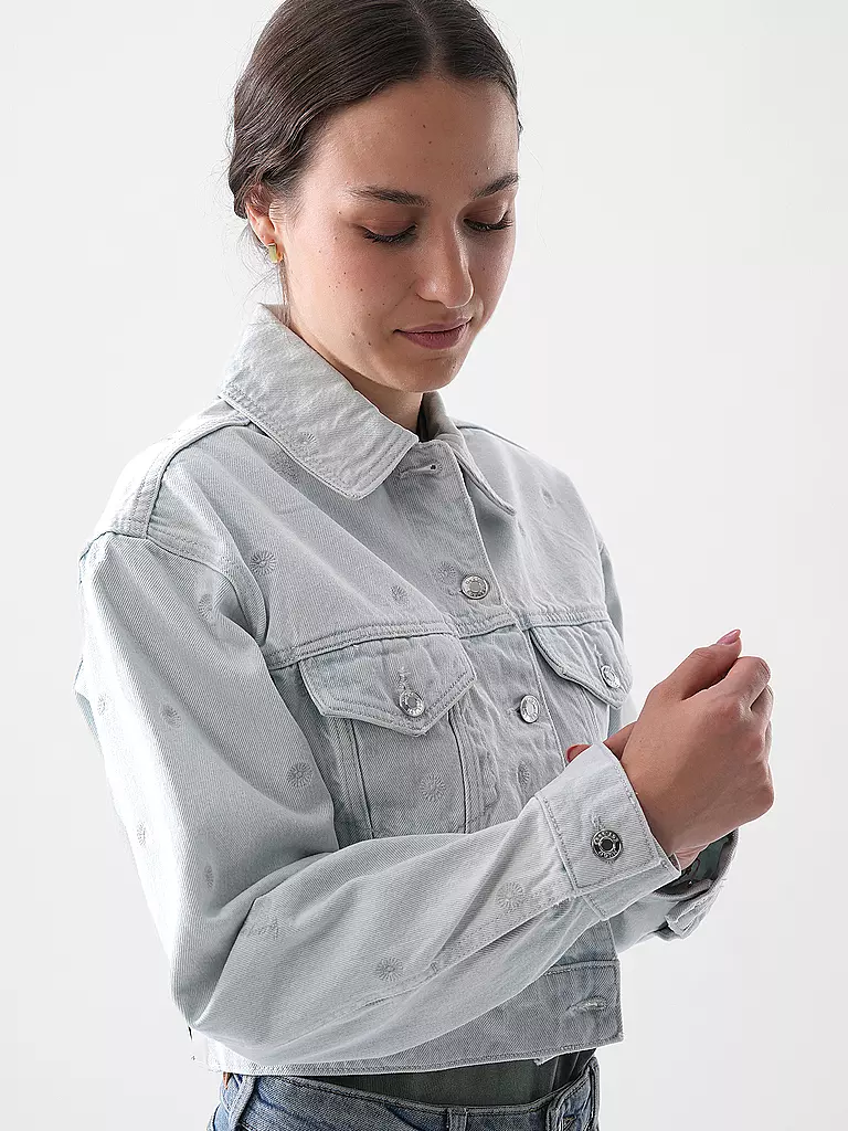 HUGO | Jeansjacke GALATEA  | hellblau