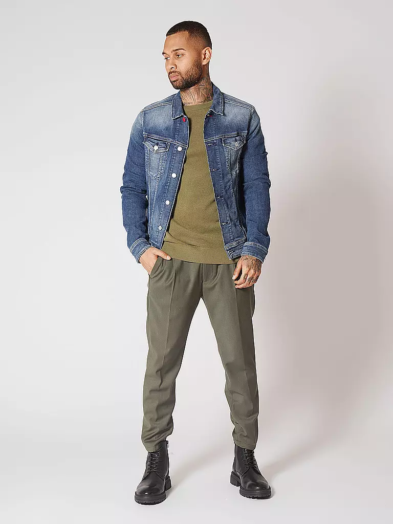 HUGO | Jeansjacke GROVER HUGO x REPLAY | blau