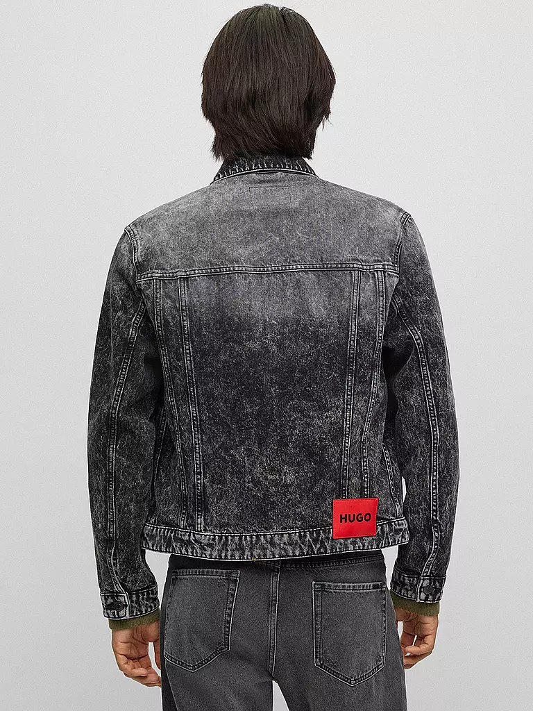 HUGO | Jeansjacke | grau