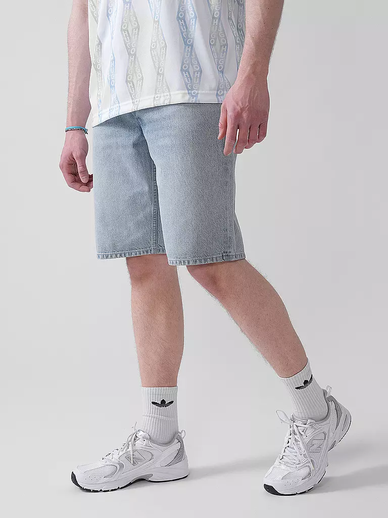HUGO | Jeansshorts  | hellblau