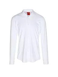 HUGO | Jerseyhemd Slim Fit KENNO | weiss