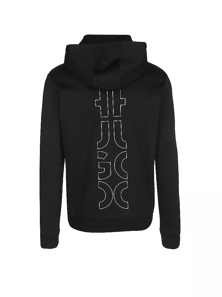 HUGO | Kapuzensweater - Hoodie  | schwarz
