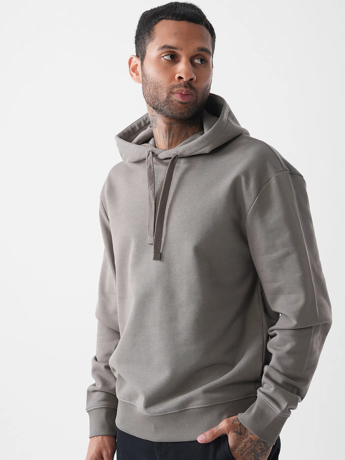 HUGO | Kapuzensweater - Hoodie DAPO | grau