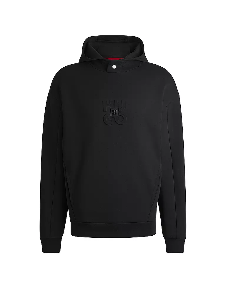 HUGO | Kapuzensweater - Hoodie DEBOSTACO | schwarz